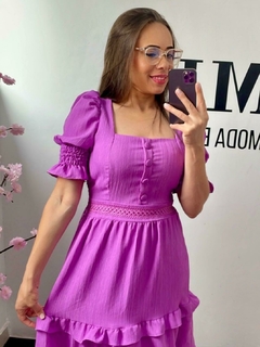 VESTIDO DENISE - M&D MODA EVANGELICA