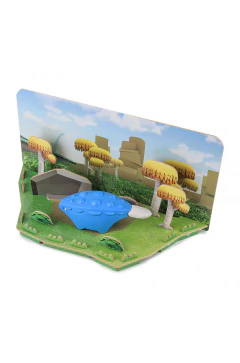 Dinosaurio Anquilosaurio Magnético Set Diorama + Puzzle - Montessori didáctico - Halftoys - comprar online