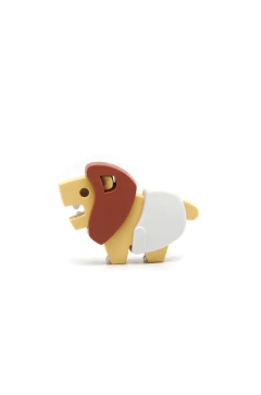 Bebe León Magnético Encastrable - Montessori - Halftoys - tienda online