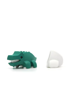 Bebe Cocodrilo Magnético Encastrable - Montessori - Halftoys - tienda online