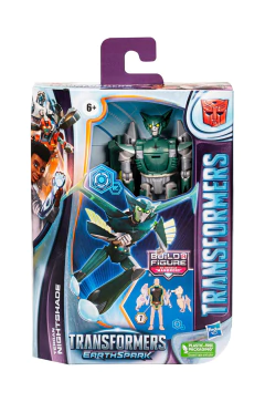 Figura Terran NightShade - Transformers Earthspark Deluxe Class - Hasbro - tienda online
