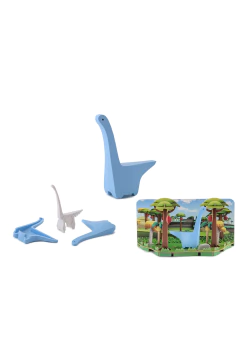 Dinosaurio Diplodocus Magnético Set Diorama + Puzzle - Montessori didáctico - Halftoys