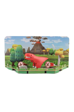 Dinosaurio T-REX Magnético Set Diorama + Puzzle - Montessori - Halftoys en internet
