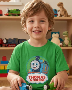 Remera Thomas & Friends para Niños - Algodón 100% - tienda online