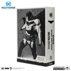 Imagen de McFarlane Figura de Accion: DC Batman White Kight - Batman Sketch Edition Gold Label 7”