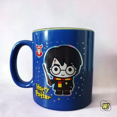 Tarro metalizado de cerámica: Harry Potter Chibi 591 ml - Fun Kids