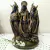 Imagem Deusa Tríplice Hecate Wicca Gesso 30 cm - Menininha Mulambé