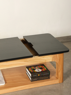 Mesa de centro MIKE - TAPA ELEVABLE - Muebles Barzante | Antes de comprar, Consulténos