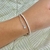 Pulseira Cravejada Milão - 23cm - loja online