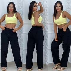 Calça Wide Leg