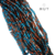 Craquelada #8 azul y naranja - comprar en línea