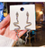 Aretes Serpientes poste de plata