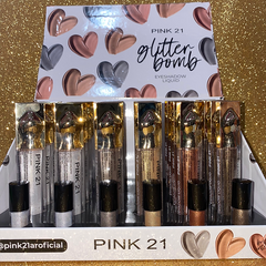 Sombra Liquida Glitter Bomb "Pink 21"