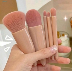 Kit de mini brochas con espejo CITY GIRL - tienda online