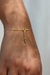 Pulseira Tronco Ouro - Marcatte Acessórios - Semijoias artesanais 