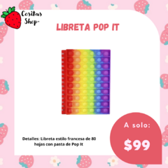 Libreta Pop It