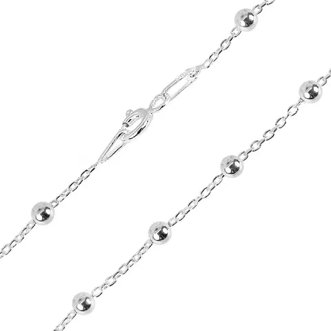 Pulseira lisa bolinhas 3mm x 16cm+extensor - comprar online