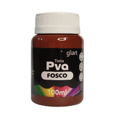 Imagem do Tinta Pva Fosca ou Metálica Para Uso em MDF ou Artesanato 100ml Gliart