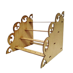 Piruliteiro Arabesco em MDF Para Pirulitos e Doces
