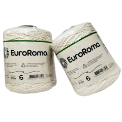 Barbante EuroRoma Cru 600gr Fio 6 - comprar online