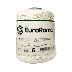 Barbante EuroRoma Cru 600gr Fio 6