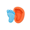 Molde Silicone Pezinho de Bebê