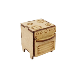 Miniatura em MDF Para Casa de Boneca, Trabalhos Escolares e Maquetes - comprar online