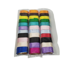 Kit com 11 Retalhos Sortido de Fita de Cetim 11mt - comprar online
