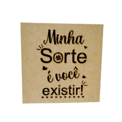 Caixa em MDF Estampada Para o Dia dos Namorados - comprar online