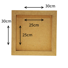 Imagem do Quadro Grosso em MDF com Aba