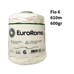 Barbante EuroRoma Cru 600gr Fio 6 na internet