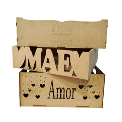 Bandejas em MDF Para o Dia das Mães