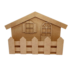 Porta Carta Casa em MDF