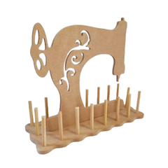 Porta Carretel de Linha Decorativo em MDF 18 Lugares - comprar online
