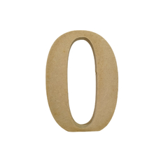 Números em MDF 12cm - loja online