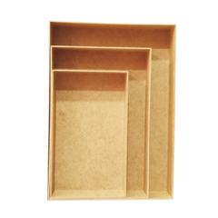 Bandeja Lisa Retangular em MDF - comprar online