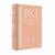 Bíblia Sagrada King James Fiel com Estudo Holman | Letra Normal | Capa Luxo Rosé
