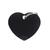 Placa de Identificação Basic Alluminio Preto - ganhe a gravação - comprar online