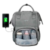 Mochila Maternidade USB Tigernu Grande Capacidade Impermeável