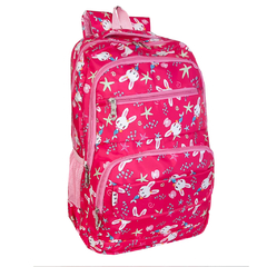 Mochila Bolsa Feminina Escolar Bunny Kawaii Fofa Impermeável - comprar online