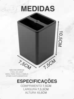 Porta Escova De Dente Suporte Pasta Dental Armário Banheiro na internet