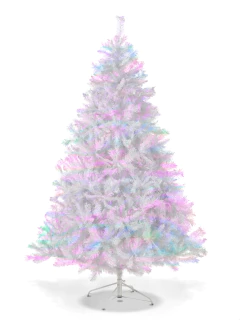 Árvore De Natal Branca 2,10m 1080 Galhos Luxo Premium Grande - comprar online