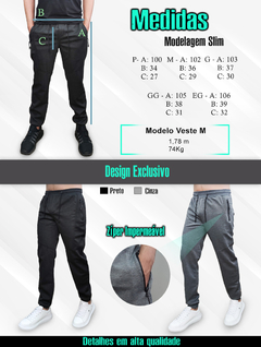 Calça Moletom Masculina Klizz Estilo Moda Confortável Sport - comprar online