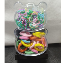 Set de gomitas para le pelo en estuche chico - comprar online