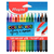 KIT ESCOLAR COLOR PEPS 15 LÁPIS/ 12 CANETINHAS - MAPED