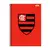 CADERNO ESPIRAL UNIVERSITÁRIO 10 MATÉRIA(160FLS)– FLAMENGO - Amor de Papelaria