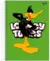 CADERNO ESPIRAL UNIVERSITÁRIO 1 MATÉRIA(80FLS) – LOONEY TUNES - loja online