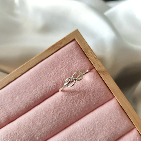 Anel Infinito Trabalhado