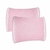 Tela Respirável Para Berço Baby Deluxe - Rosa Lisa Chevron - comprar online