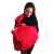 Sling de Argola Best Sling Liso Com Bolso Vermelho na internet